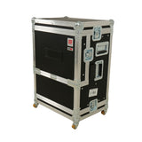 Flight case Regie 4, Roland VR-4HD LCD 19" 3U by Santosom