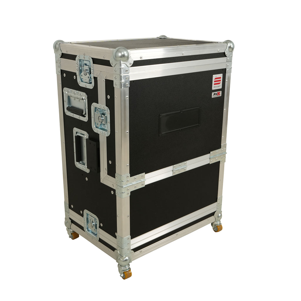 Flight case Regie 4, Roland VR-4HD LCD 19" 3U by Santosom
