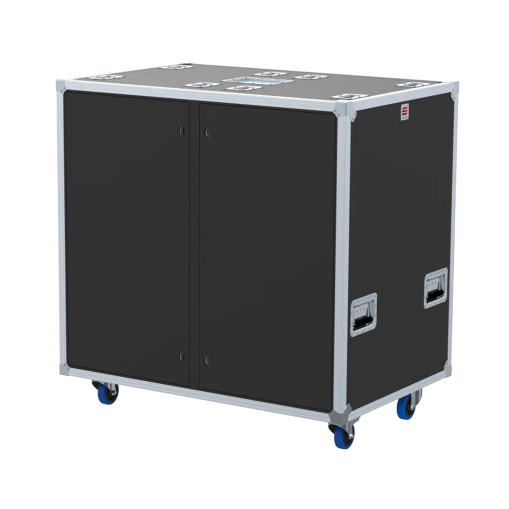 2x22U Rack Double Sliding Slam Door Rack Case 22" deep by Santosom