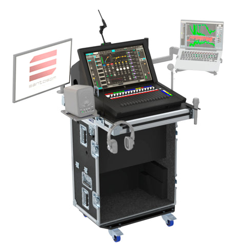 Mixer Flight Console Case WAVES eMotion LV1 Live Classic by Santosom