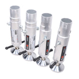 Set of (4) Telescoping Stage Legs with Ball Joint Adjusts from 12 to 15 inches compatible with ProX StageQ™