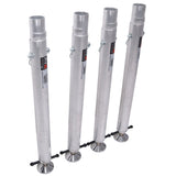 Set of Four StageQ Platform Telescoping Legs 28 to 48 inch Height Adjustable Legs Only