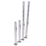 Set of Four StageQ Platform Telescoping Legs 28 to 48 inch Height Adjustable Legs Only