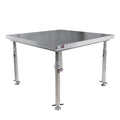 StageQ 2 ft x 2 ft Stage Deck w/ 4 Adjustable 28–48 inch Legs
