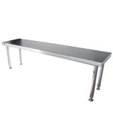 StageQ 2 ft x 8 ft Stage Deck w/ 4 Adjustable 28–48 inch Legs