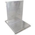 4FT Heavy-duty Aluminum Ventilated Crowd Barrier Barricade and Base