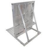 4FT Heavy-duty Aluminum Ventilated Crowd Barrier Barricade and Base