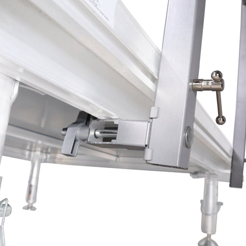 8 FT Professional Single Guard Rail for StageQ Portable Stage Platform