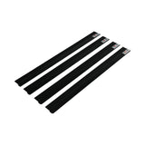 Stage Skirt Hook Profile Bar with Integrated Hook-and-Loop Strip – 2ft Sliding Mount (4 Pack)