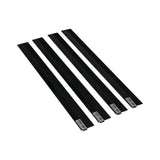 Stage Skirt Hook Profile Bar with Integrated Hook-and-Loop Strip – 2ft Sliding Mount (4 Pack)