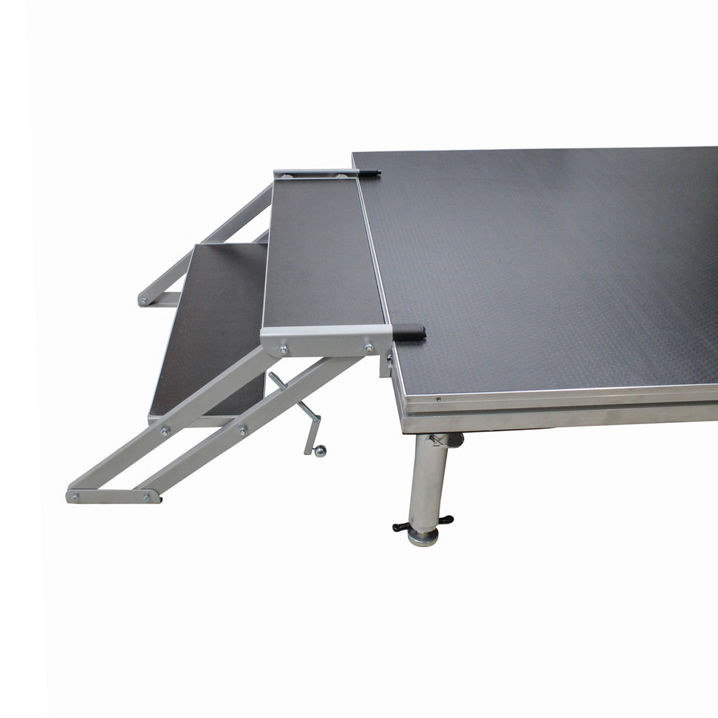StageQ 2 Step Heavy Duty Foldable Adjustable 14 to 18 Inch
