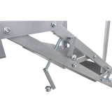 StageQ 3 Step Heavy Duty Foldable Adjustable 18 to 28 Inch with Rail