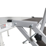 StageQ 4 Step Heavy Duty Foldable Adjustable 29 to 34 Inch with Rail