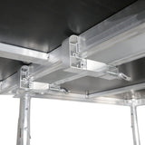 Professional 4 ft x 8 ft Stage Platform with 6 Adjustable Legs 28"–48" Height Modular Event Deck System