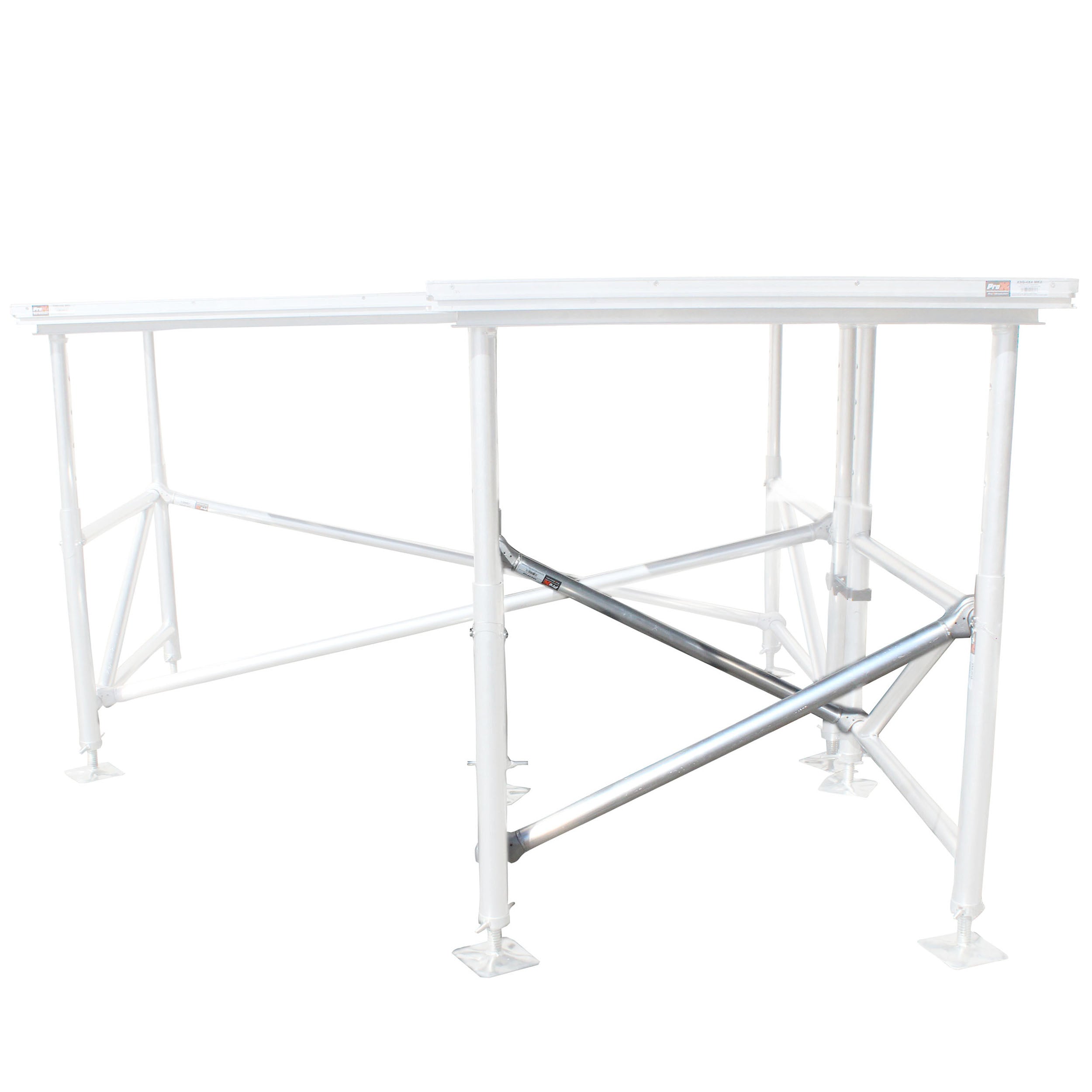 Z Frame 1 Meter Pole W-Clamps for StageQ MK2 Series Stages