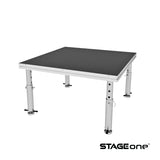 StageOne 4 ft x 4 ft Single Stage Package - Deck w/ Adjustable 16–22 inch Legs