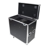 300 Style Moving Head Transport Case for 2 Units with Casters