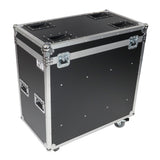 300 Style Moving Head Transport Case for 2 Units with Casters