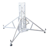 Pair of Vertical truss towers outrigger Leg Stabilizers with 2 clamps for F34 and 12" Bolted Truss 2" Pipe Diameter