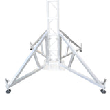 Pair of Vertical truss towers outrigger Leg Stabilizers with 2 clamps for F34 and 12" Bolted Truss 2" Pipe Diameter