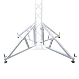 Pair of Vertical truss towers outrigger Leg Stabilizers with 2 clamps for F34 and 12" Bolted Truss 2" Pipe Diameter