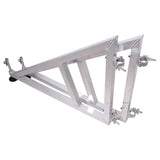 Pair of Vertical truss towers outrigger Leg Stabilizers with 2 clamps for F34 and 12" Bolted Truss 2" Pipe Diameter
