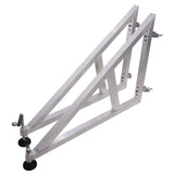 Pair of Vertical truss towers outrigger Leg Stabilizers with 2 clamps for F34 and 12" Bolted Truss 2" Pipe Diameter