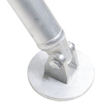 Truss Post Outrigger Brace and Lower Support Bar with Hinged Rubber Feet