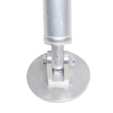 Truss Post Outrigger Brace and Lower Support Bar with Hinged Rubber Feet