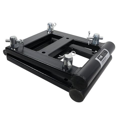 180˚ degree Angle Adjustable Hinged Plate For F34 Conical Truss Junction Box Black Finish