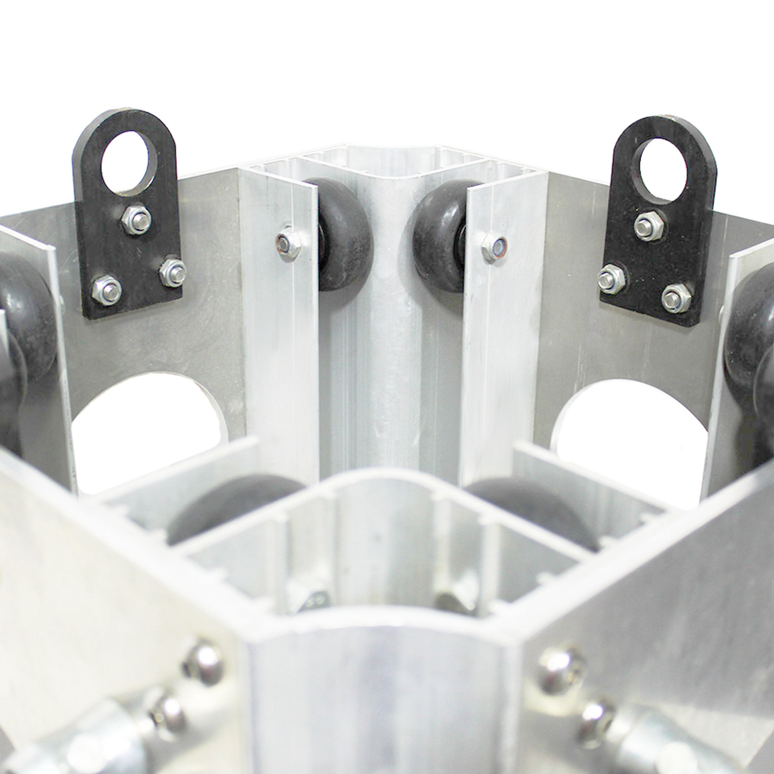 Ground Support Sleeve Block 4 way corner for F34 Truss Segment Systems for roof system Structure Hoists Applications