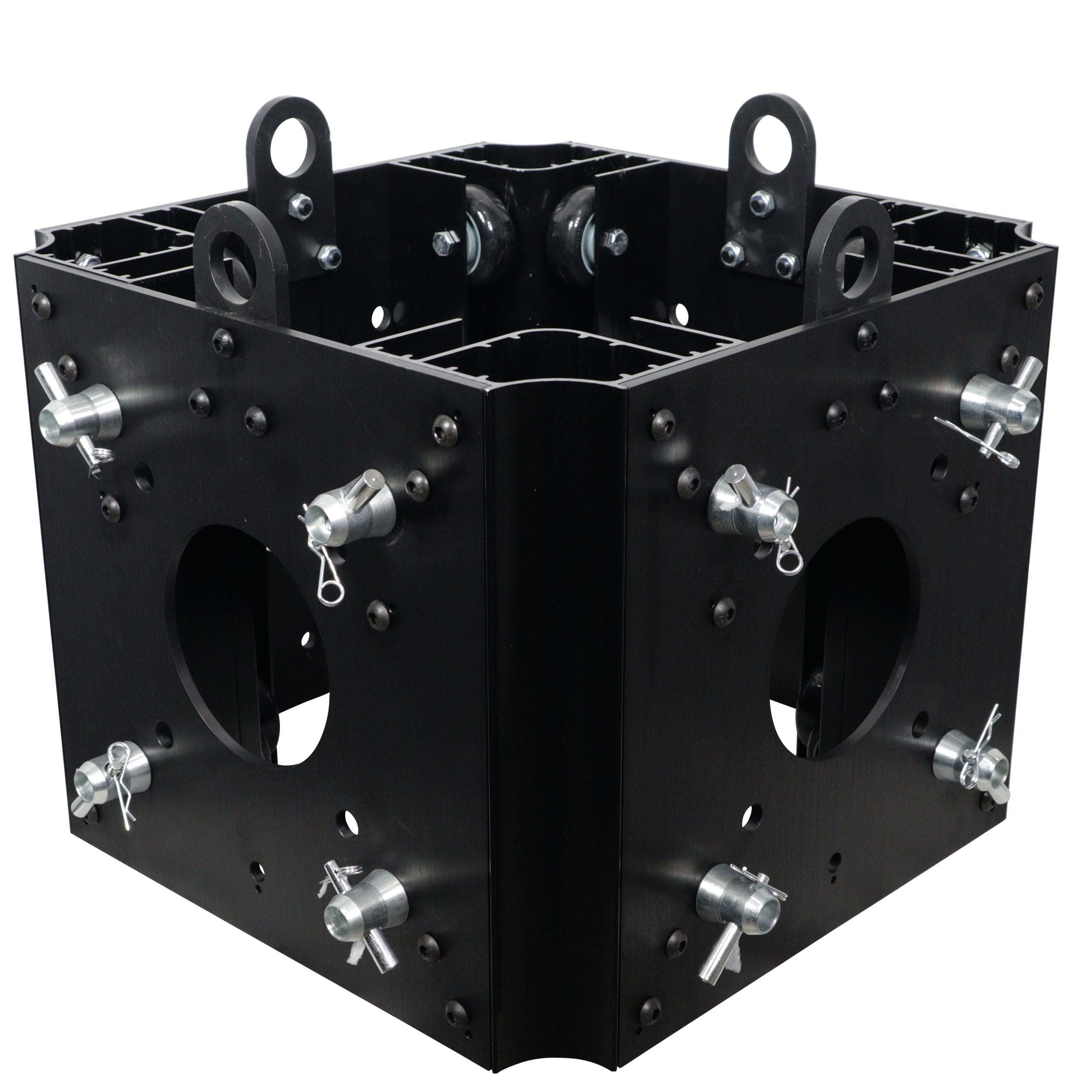 Ground Support Sleeve Block for F34 Truss Segment Systems Black Finish