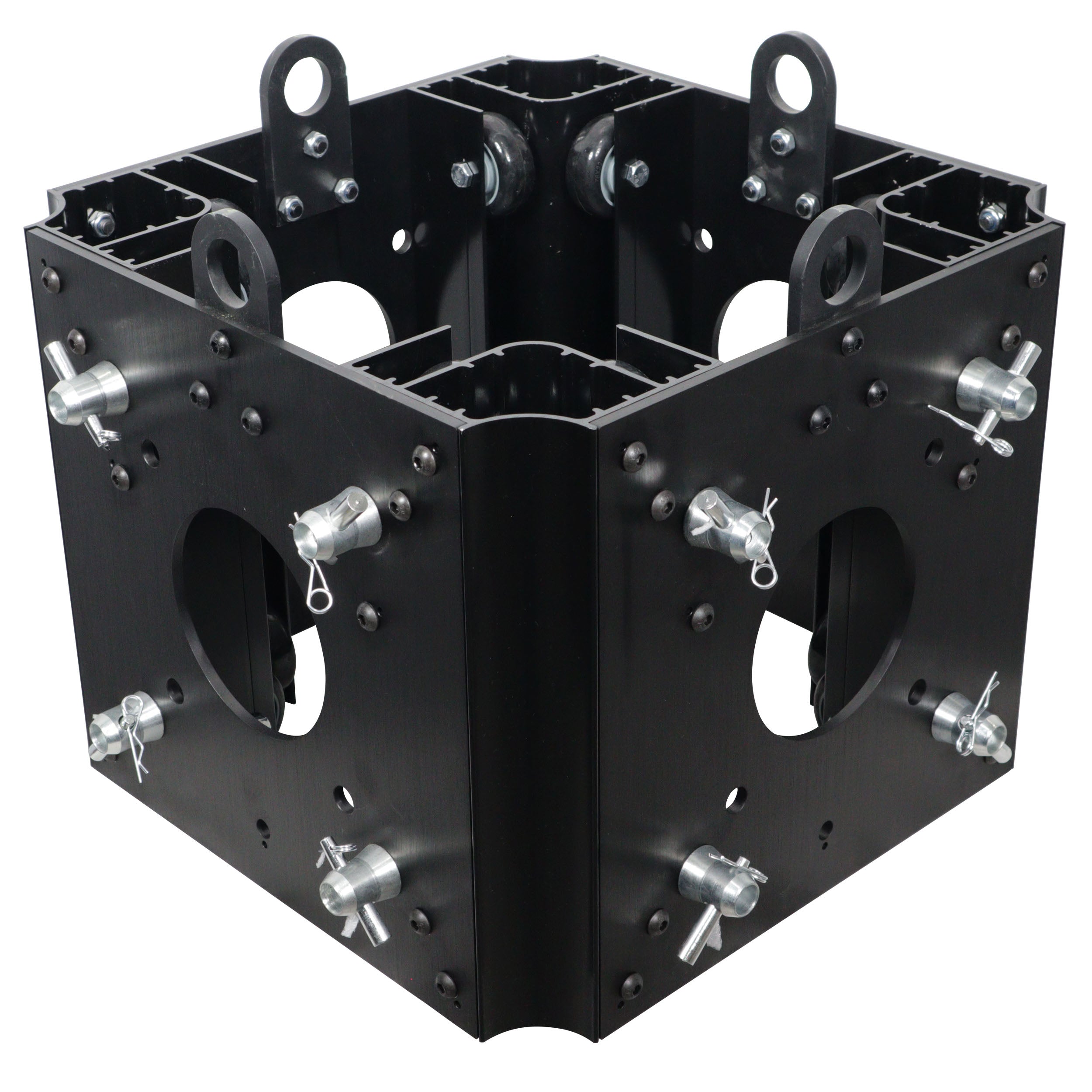 Ground Support Sleeve Block for F34 Truss Segment Systems Black Finish