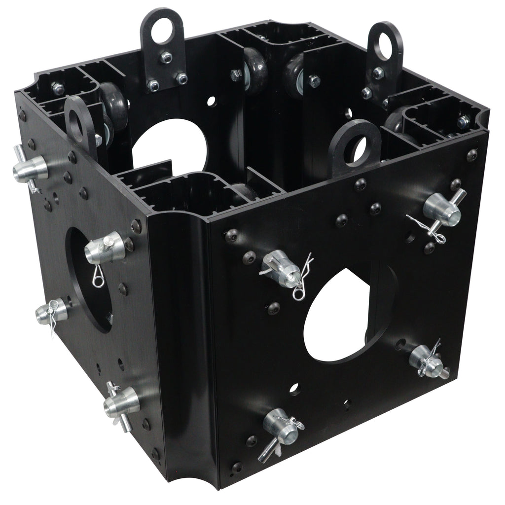 Ground Support Sleeve Block for F34 Truss Segment Systems Black Finish