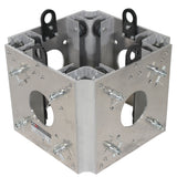 Ground Support Sleeve Block 4 way corner for F34 Truss Segment Systems for roof system Structure Hoists Applications