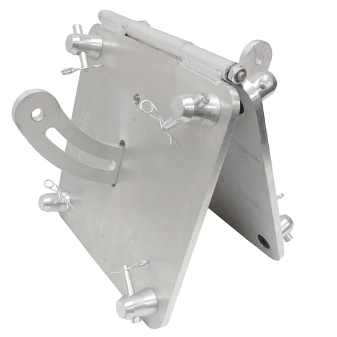 Adjustable Book-Hinge Connection 0° to 180° for F34 Conical Truss