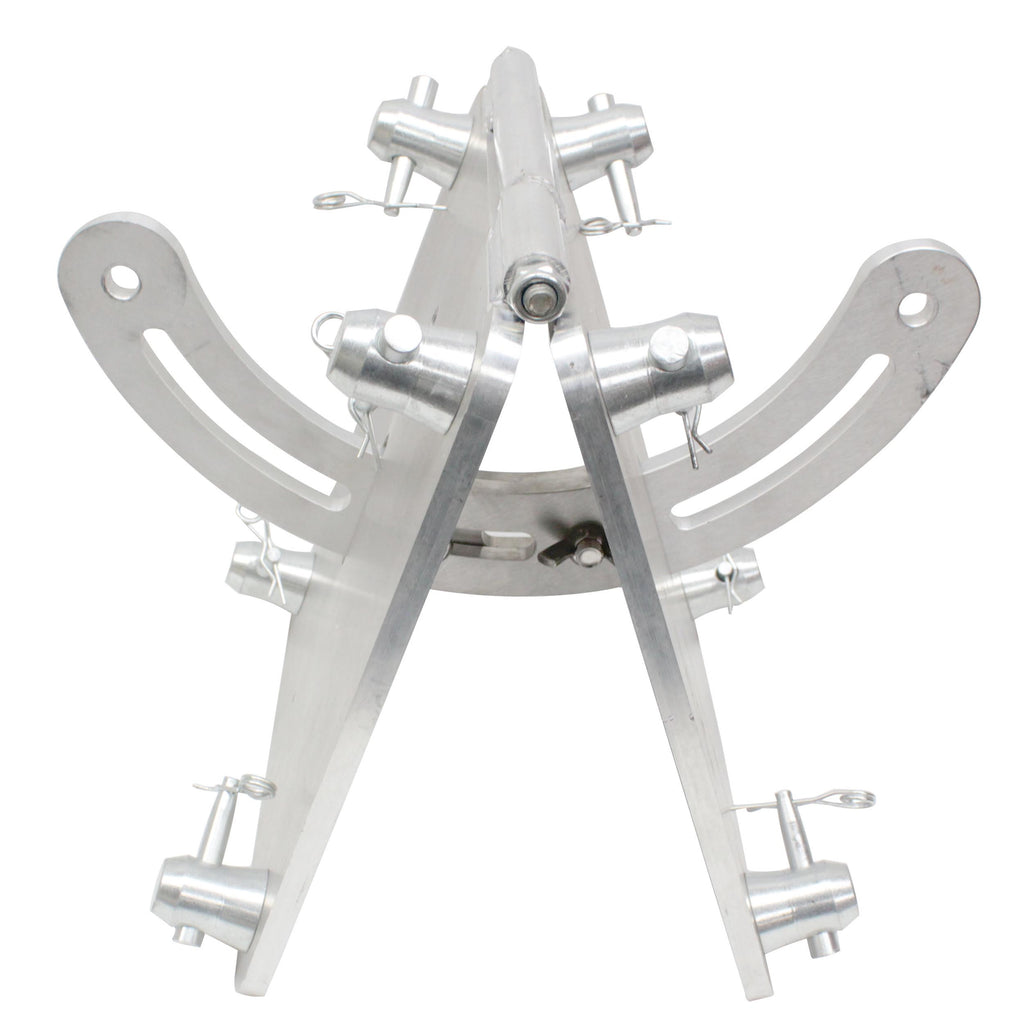 Adjustable Book-Hinge Connection 0° to 180° for F34 Conical Truss