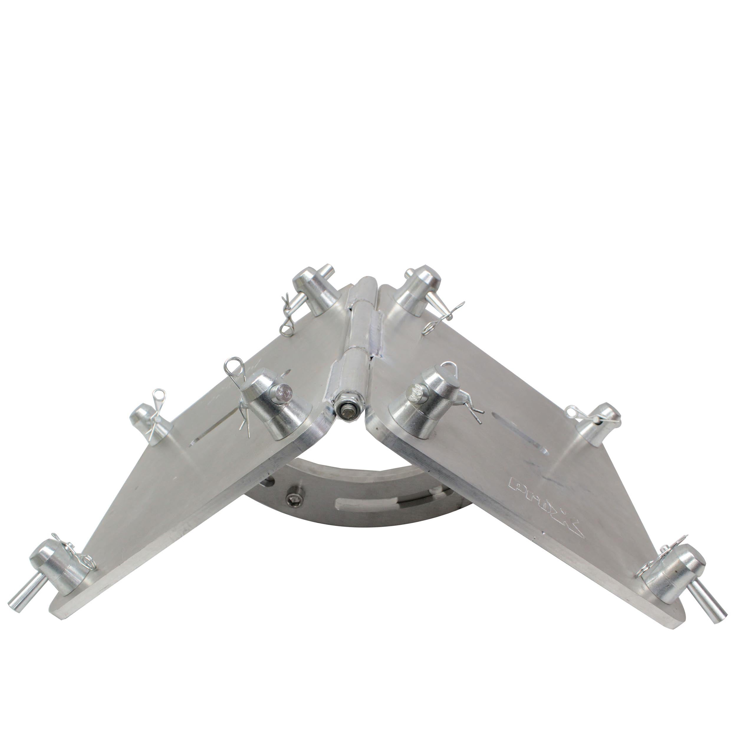 Adjustable Book-Hinge Connection 0° to 180° for F34 Conical Truss