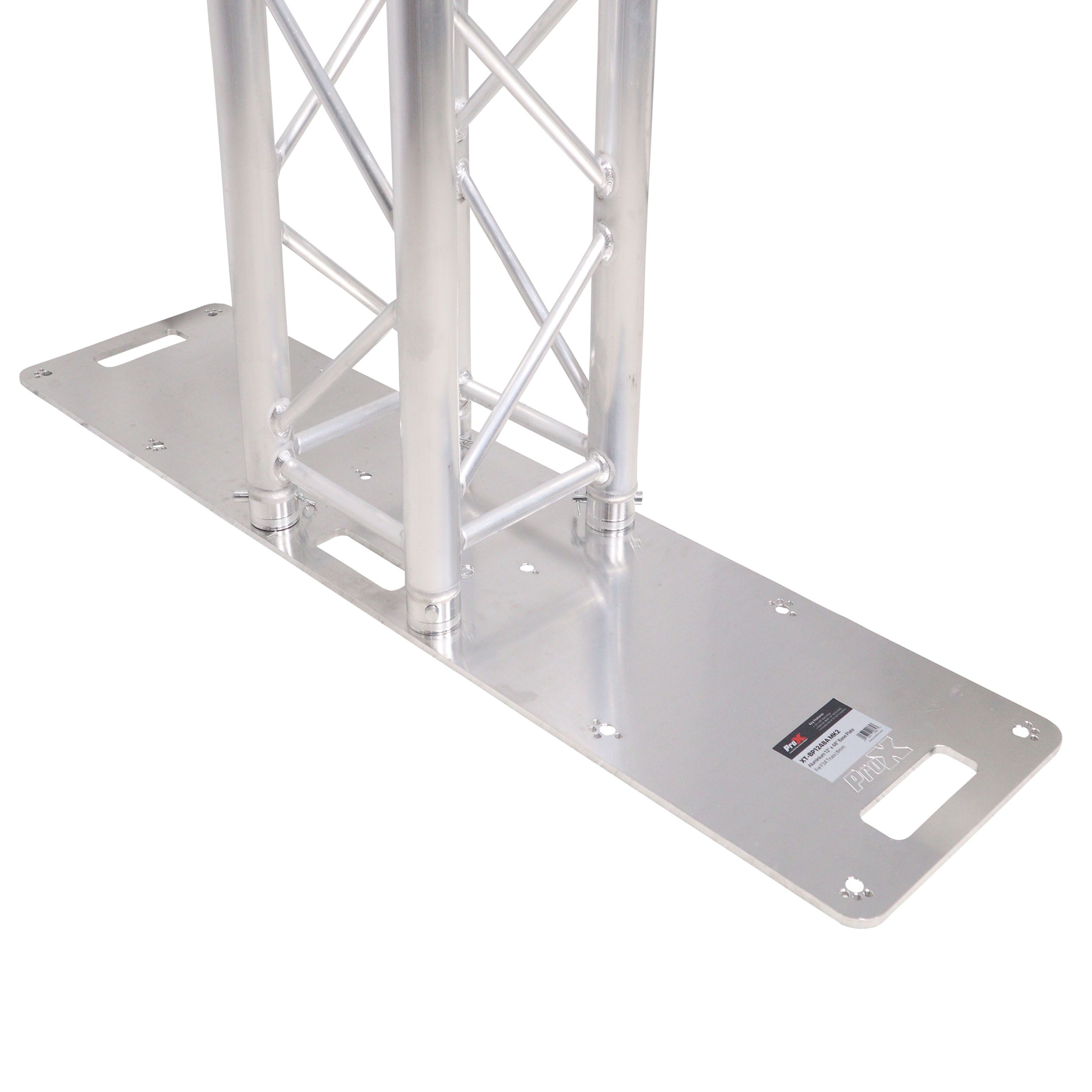 12" X 48" (1′ X 4′) Aluminum Base Plate for F34 Truss for Goal Post systems 8mm
