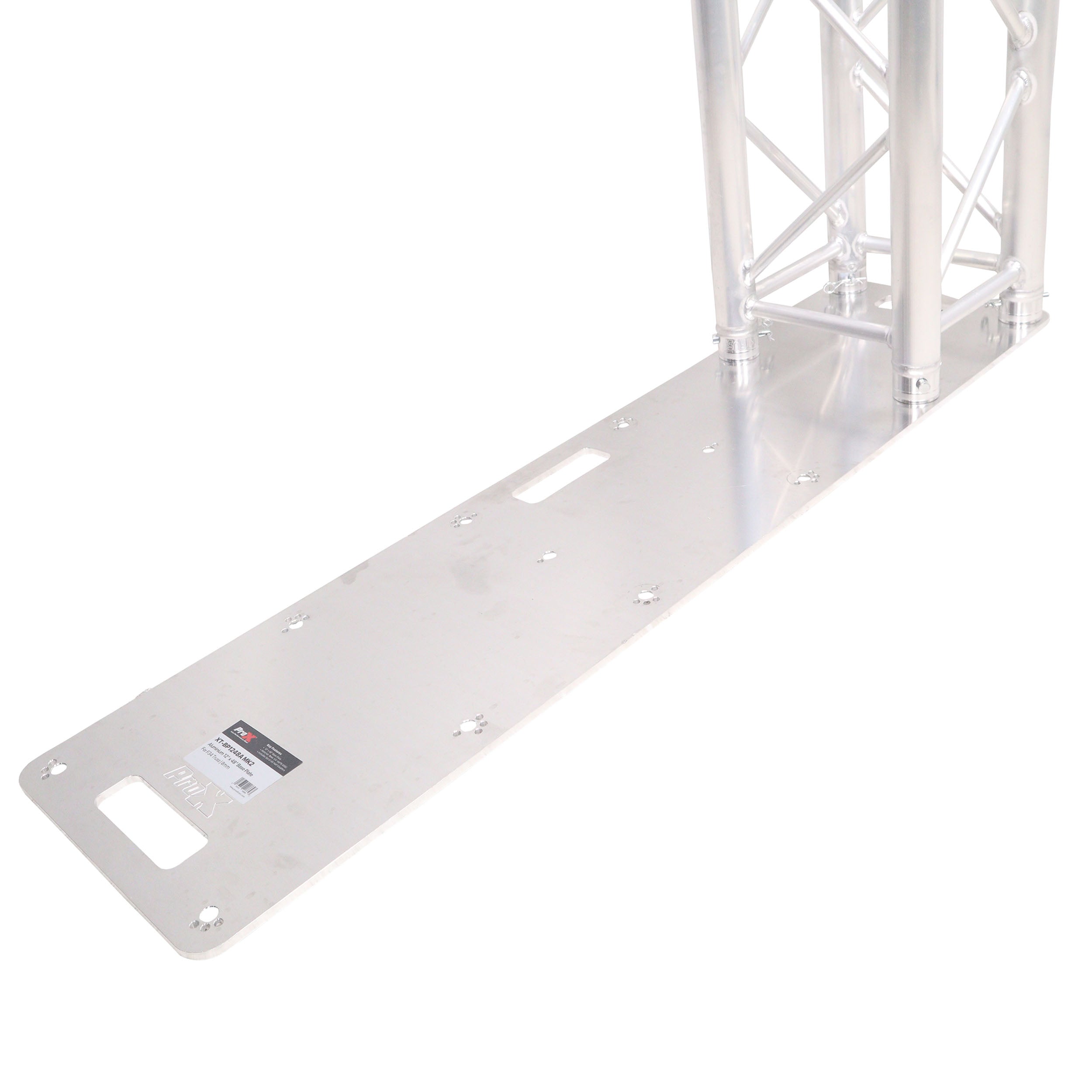 12" X 48" (1′ X 4′) Aluminum Base Plate for F34 Truss for Goal Post systems 8mm