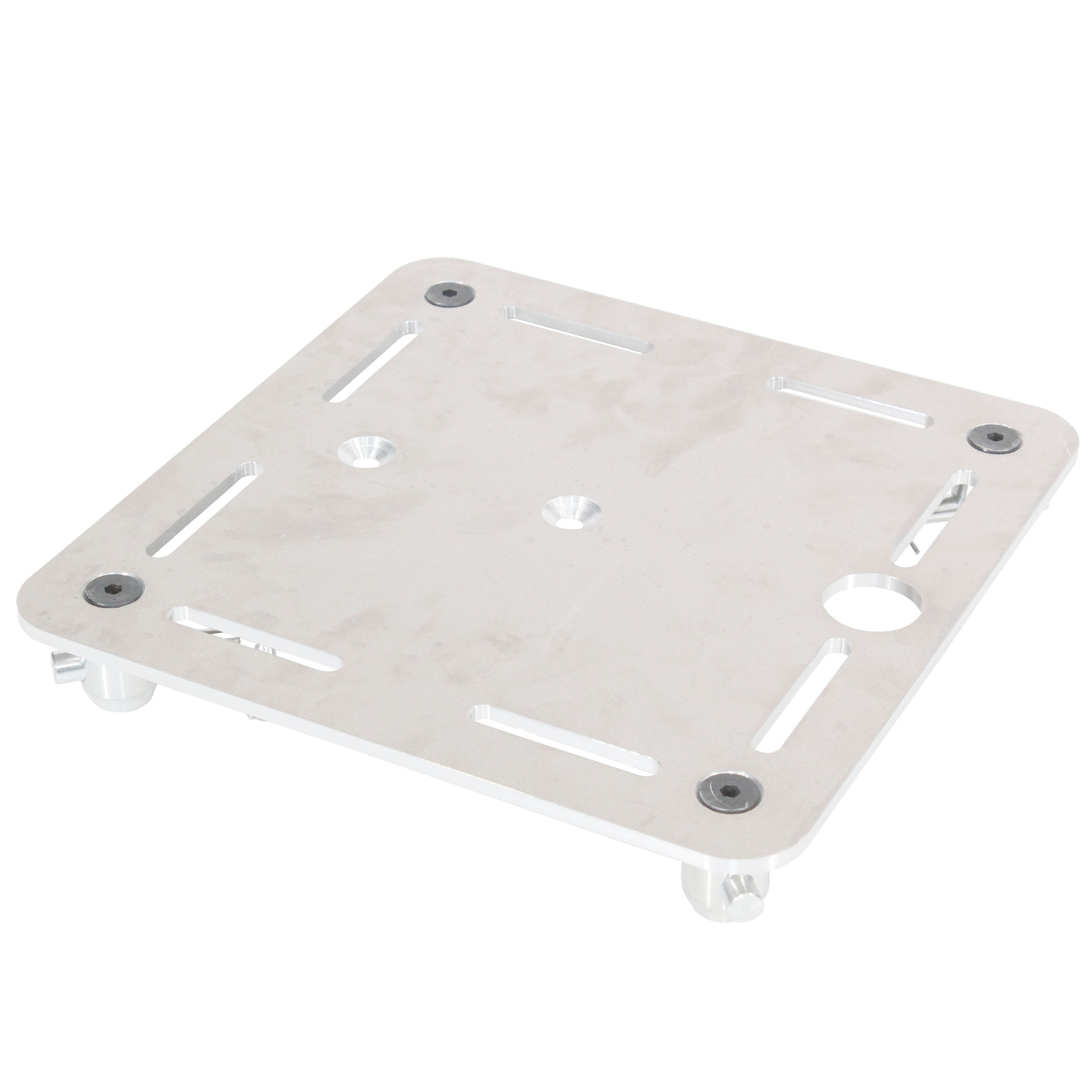 Pair of 12" Aluminum 6mm Truss Top Plate for F34 F32 F31 Conical Square Truss with Connectors