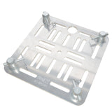 12" Aluminum 8mm Slotted Holes Truss Top Plate for F34 F32 F31 Conical Square Truss with Twist Locks and Connectors
