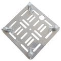 12" Aluminum 8mm Slotted Holes Truss Top Plate for F34 F32 F31 Conical Square Truss with Twist Locks and Connectors