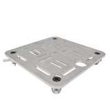 12" Aluminum 8mm Slotted Holes Truss Top Plate for F34 F32 F31 Conical Square Truss with Twist Locks and Connectors