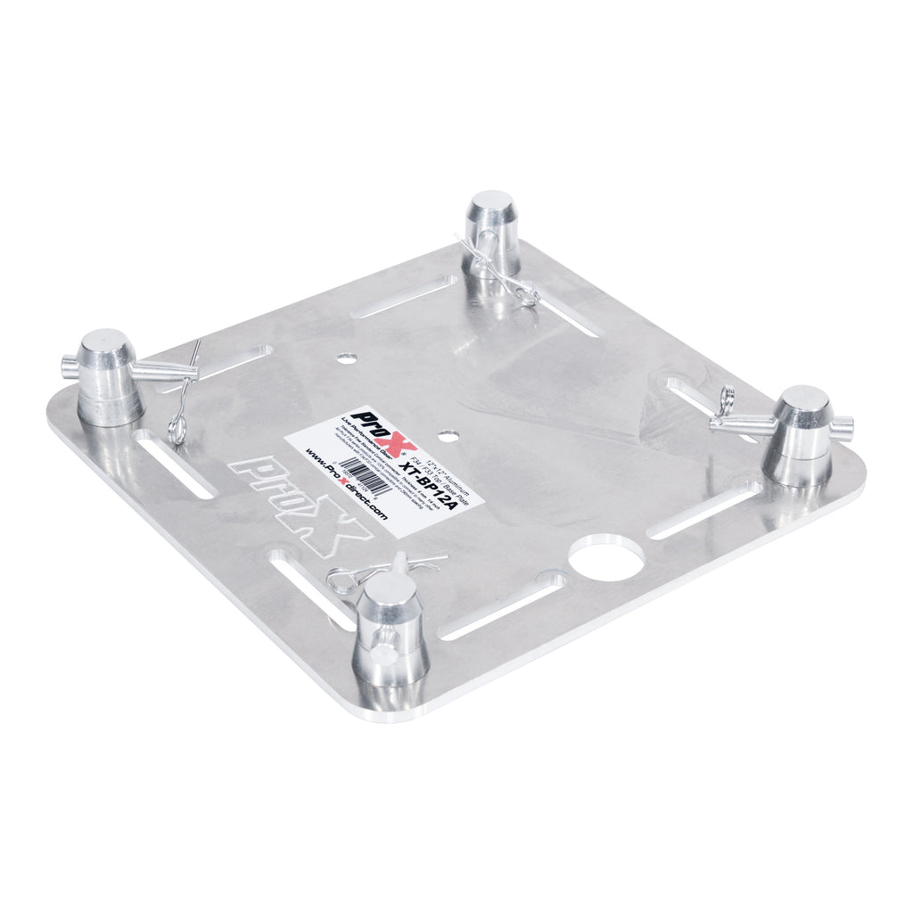 Pair of 12" Aluminum 6mm Truss Top Plate for F34 F32 F31 Conical Square Truss with Connectors