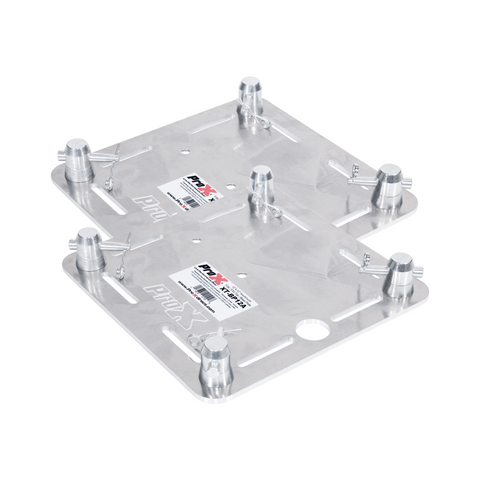 Pair of 12" Aluminum 6mm Truss Top Plate for F34 F32 F31 Conical Square Truss with Connectors