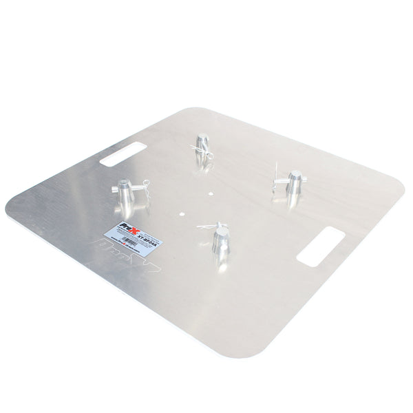 24" Aluminum 6mm Truss Base Plate for F34 F32 F31 Conical Square Truss with Connectors