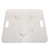 24" Aluminum 6mm Truss Base Plate for F34 F32 F31 Conical Square Truss with Connectors