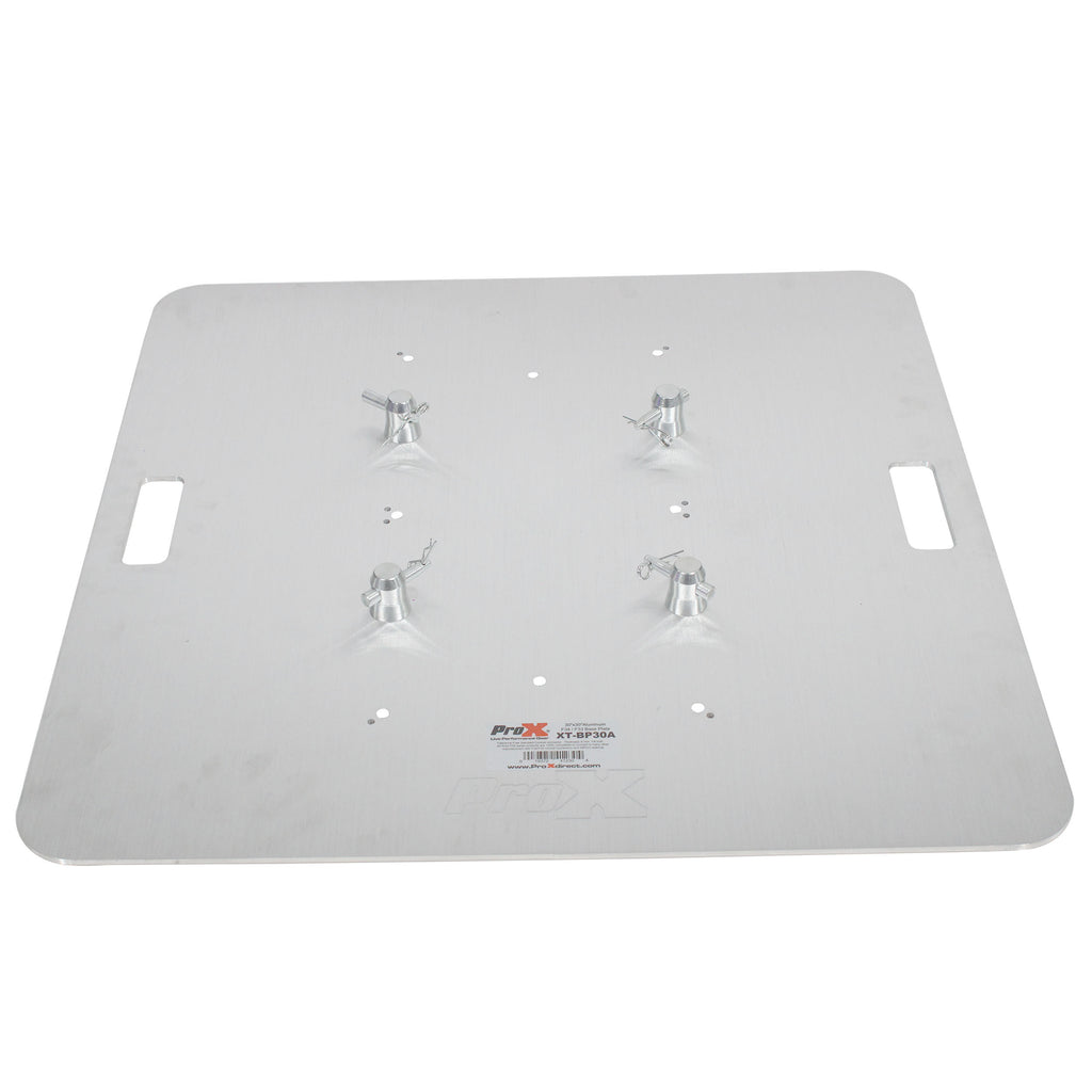 30" Aluminum 6mm Truss Base Plate for F34 F32 F31 Conical Square Truss with Connectors