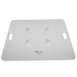 30" Aluminum 6mm Truss Base Plate for F34 F32 F31 Conical Square Truss with Connectors